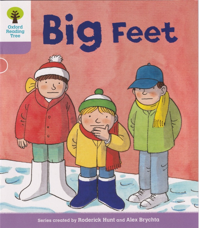 ORT L1-05 : Big Feet (Oxford Reading Tree)(First Sentences 5)