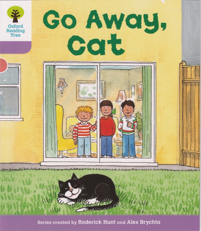 ORT L1-12 : Go Away, Cat (Oxford Reading Tree)(More First Sentences A 6)