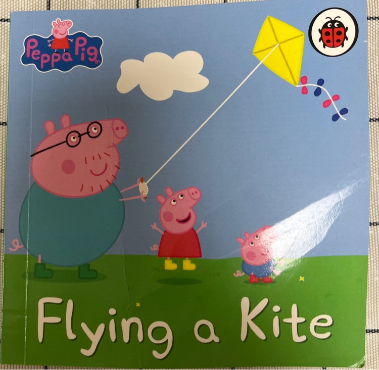 Flying a kite