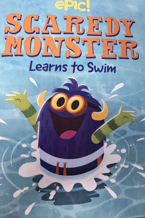 scaredy monster learns to swim