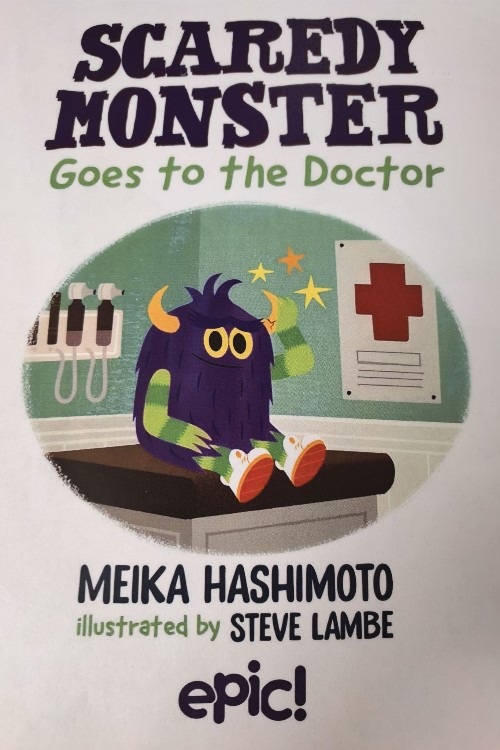 scaredy monster goes to the doctor