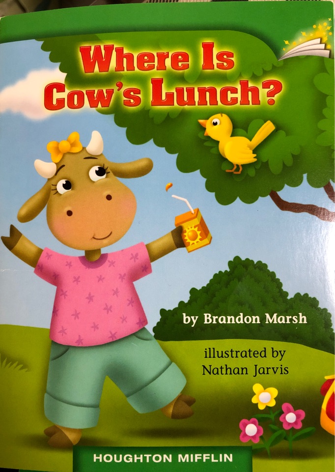 Where is cow's lunch?