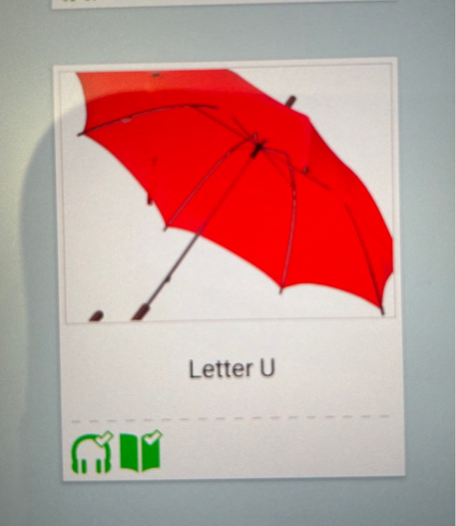 Letter U