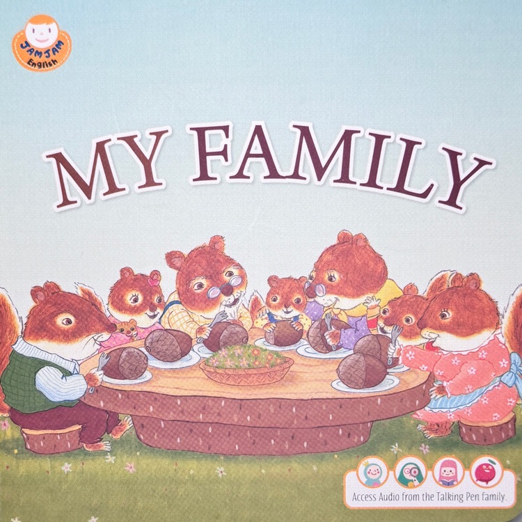 果醬英語點(diǎn)讀版 JamJam English: my family