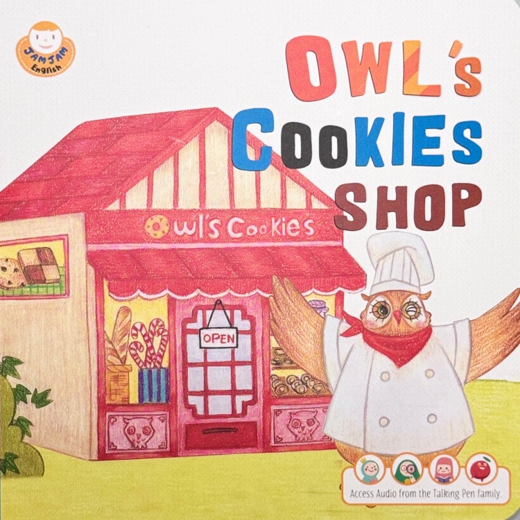 果醬英語點(diǎn)讀版 JamJam English: owl's cookies shop