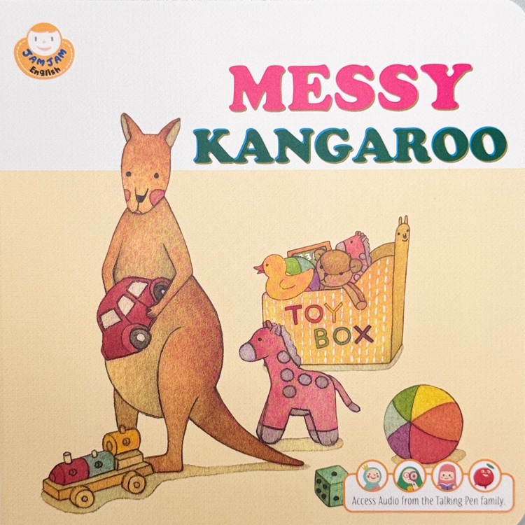 果醬英語點(diǎn)讀版 JamJam English: messy kangaroo