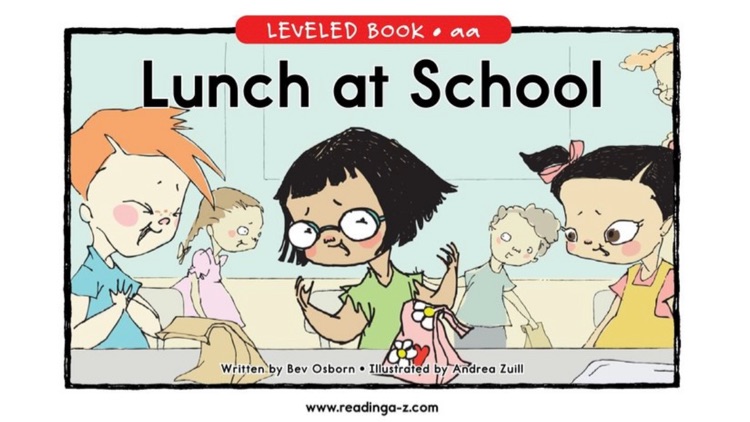 51 Lunch at School (RAZ aa)