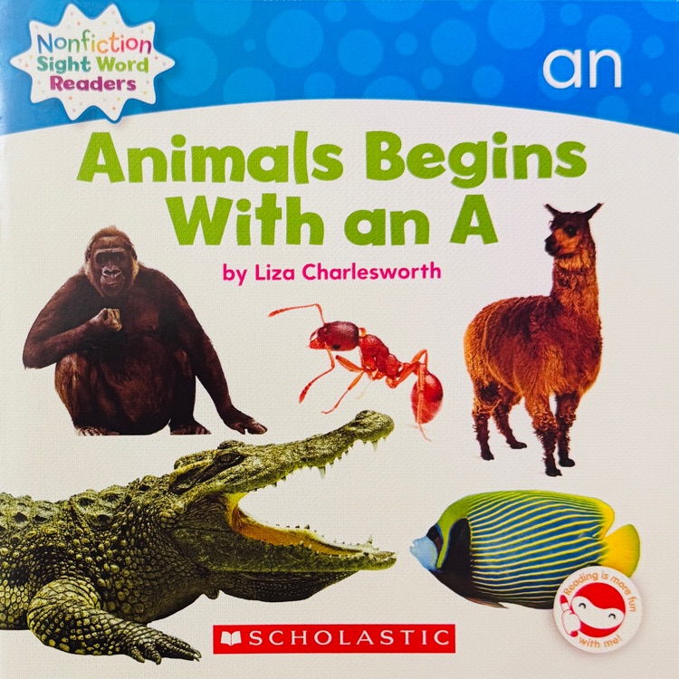 Animals begins with an A