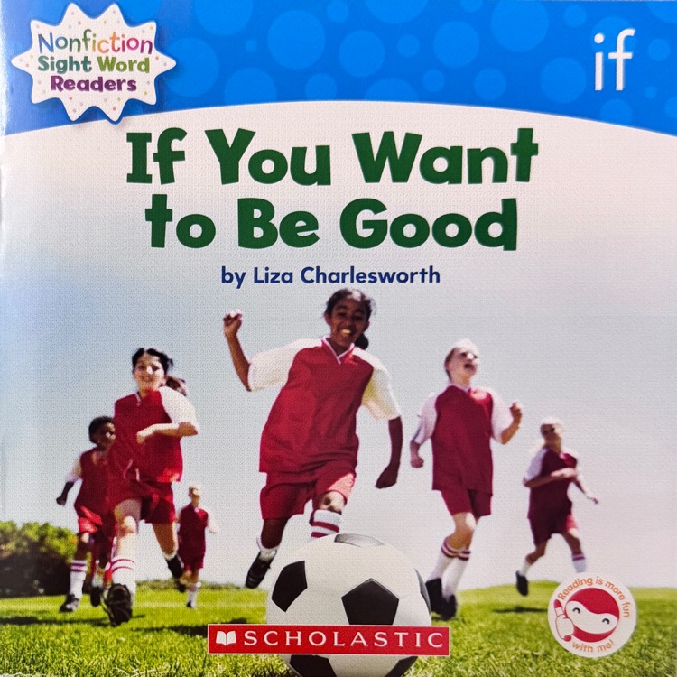 If You Want to Be Good