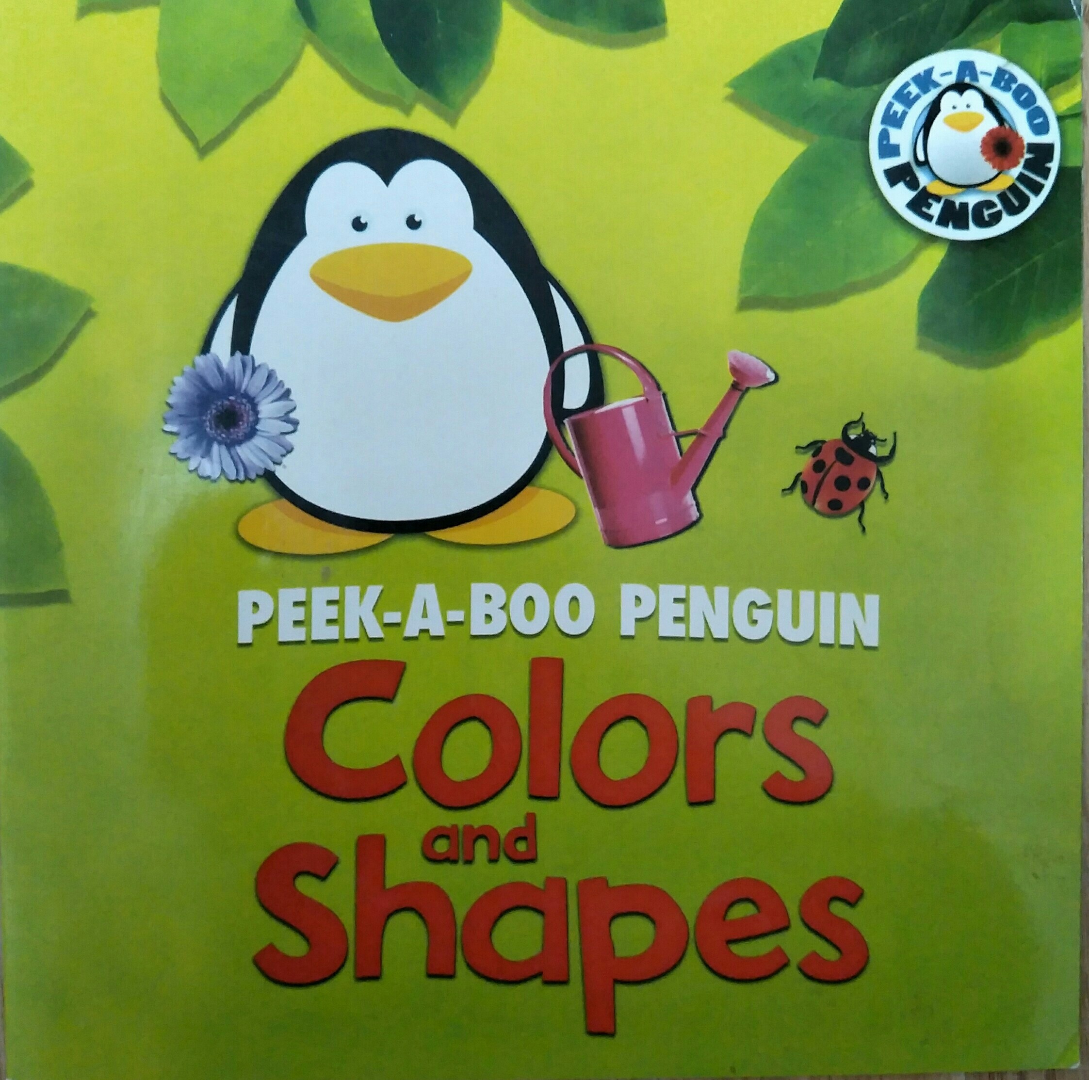 peekaboo penguin-colors and shapes