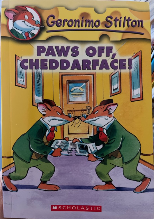 PAWS OFF, CHEDDARFACE!