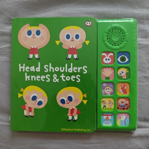 兒歌發(fā)聲書Head shoulders knees & toes