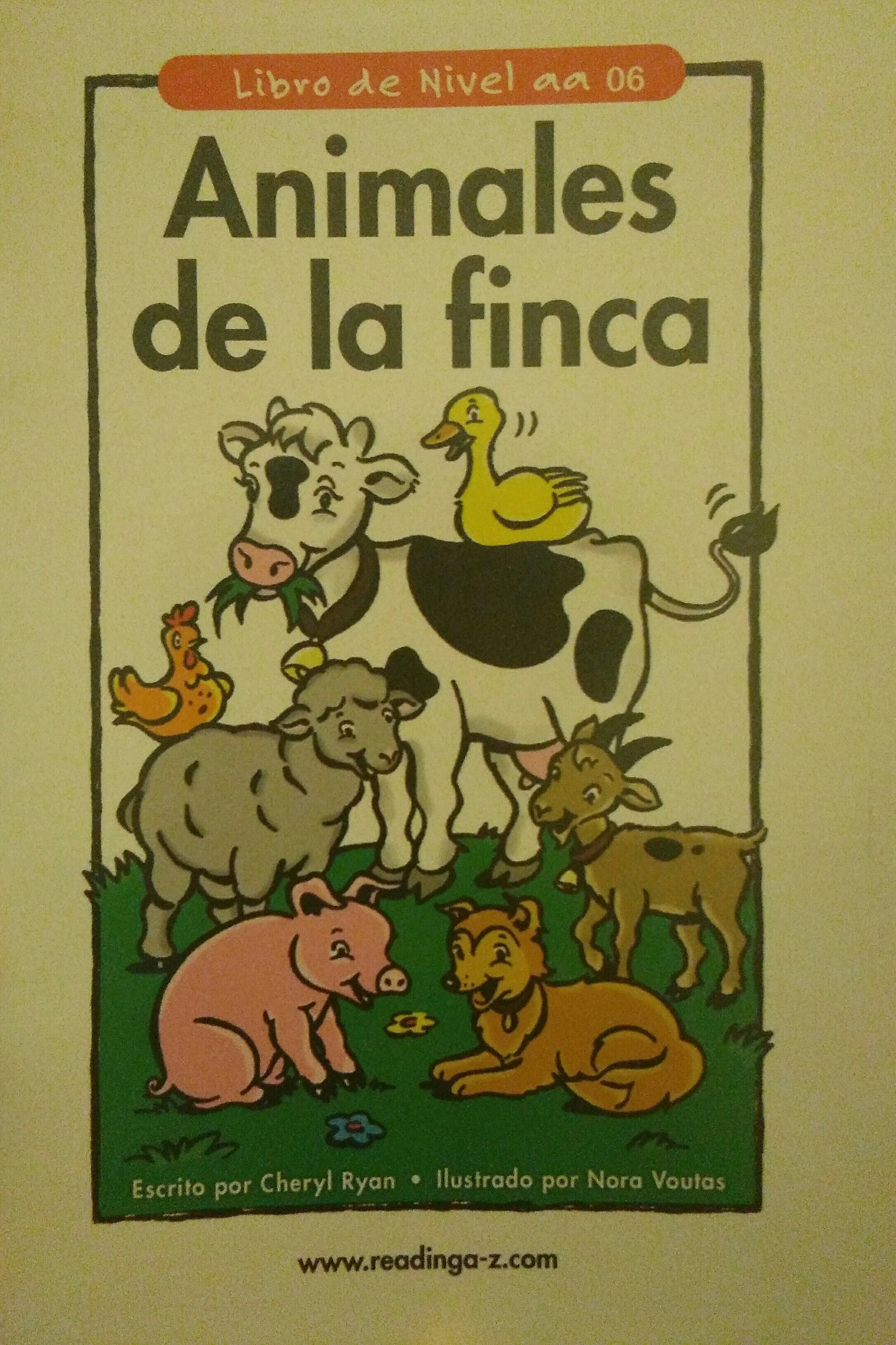 西班牙語RAZ aa  Animals de la finca