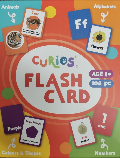 curios flash card