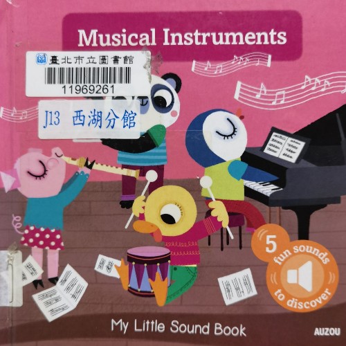My little sound book: musical instruments