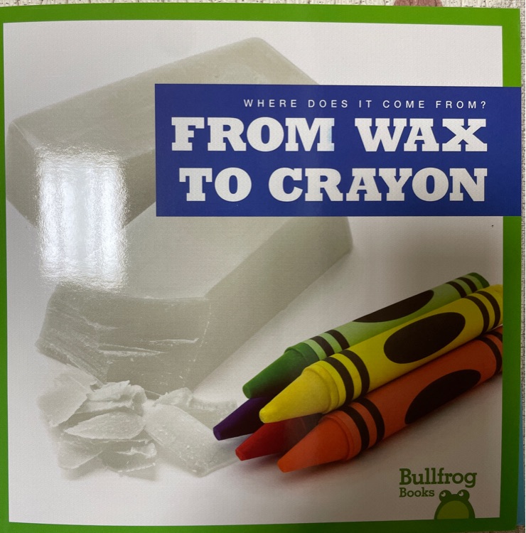 From wax to crayon