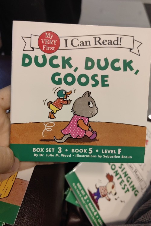 I can read dark dark goose.