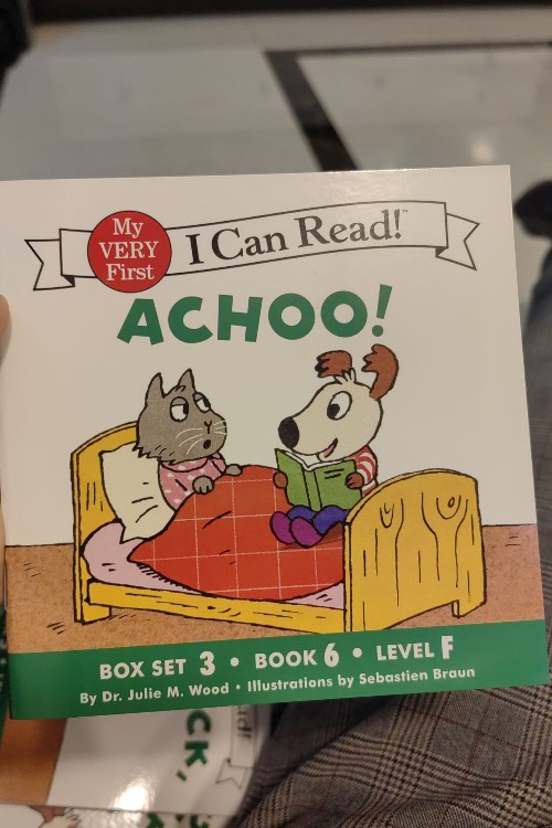 I can read a achoo