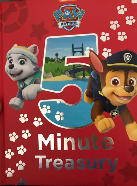 paw patrol 5 minutes treasury