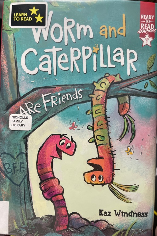 Worm and caterpillar are friends