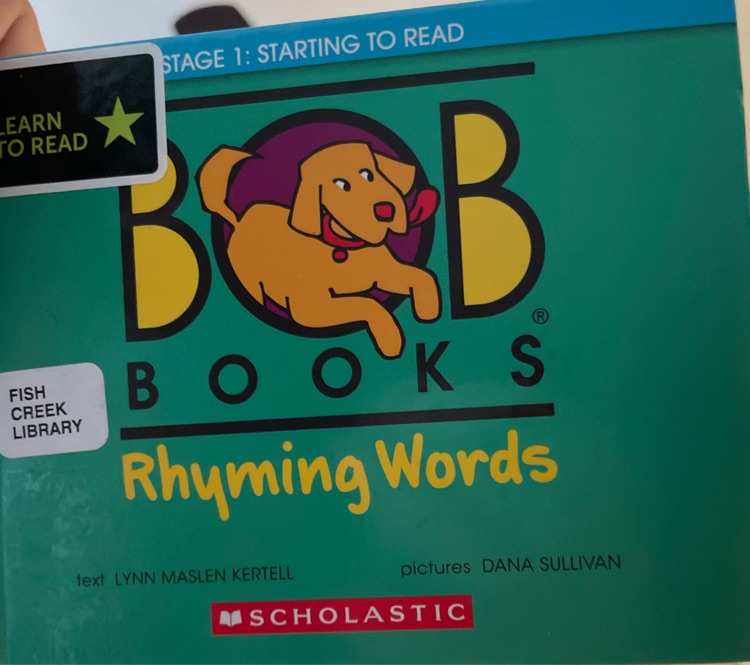 bob books rhyming words