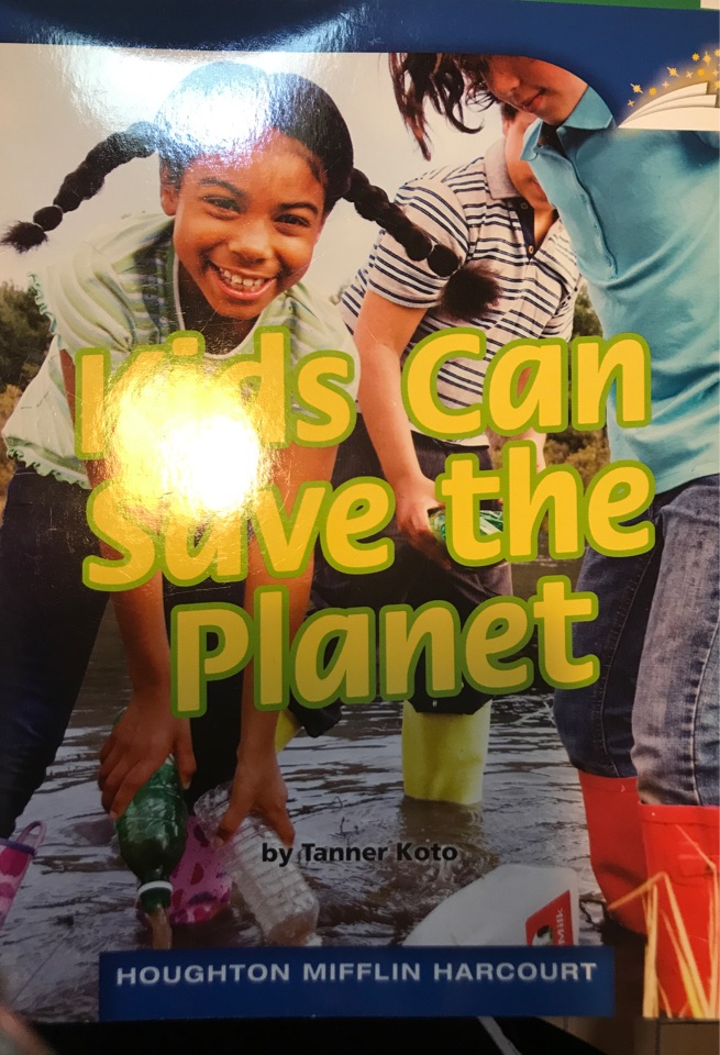 Kids  can  save the planet