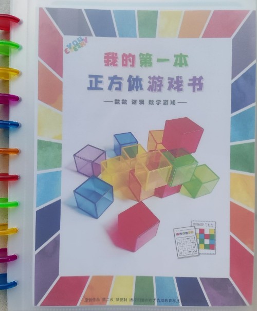 我的第一本正方形游戲書