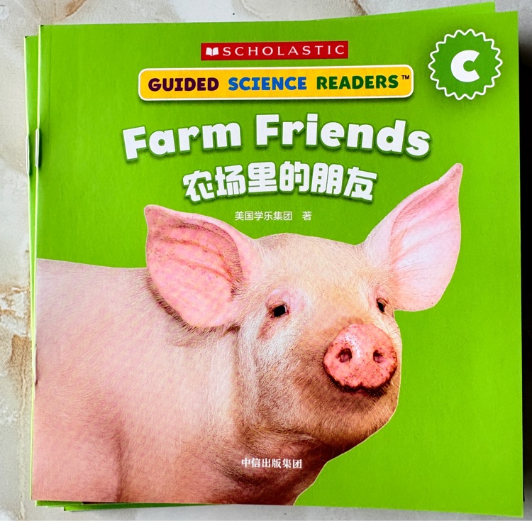 學(xué)樂小讀者英語分級閱讀: 科普系列C級 Farm friends