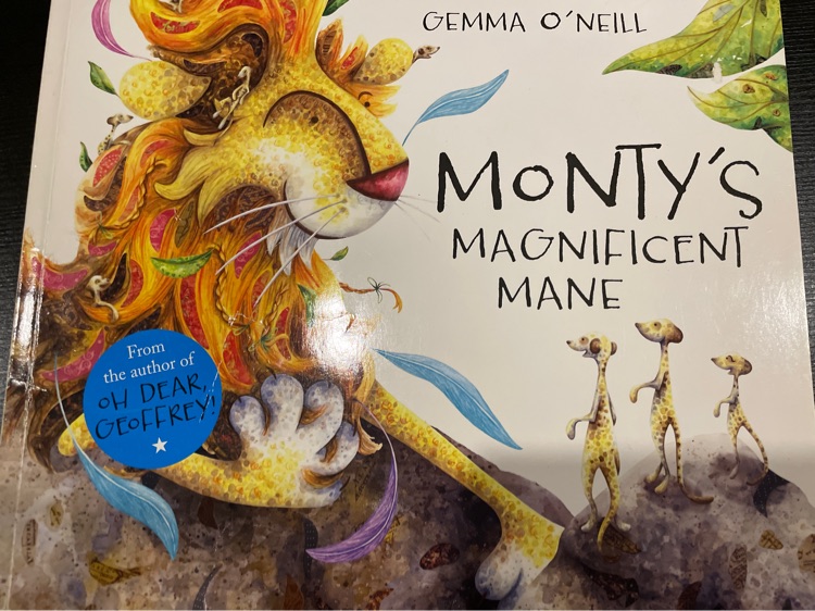 Monty's magnificent mane