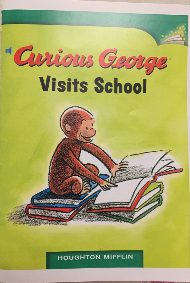 curious  George  visits school