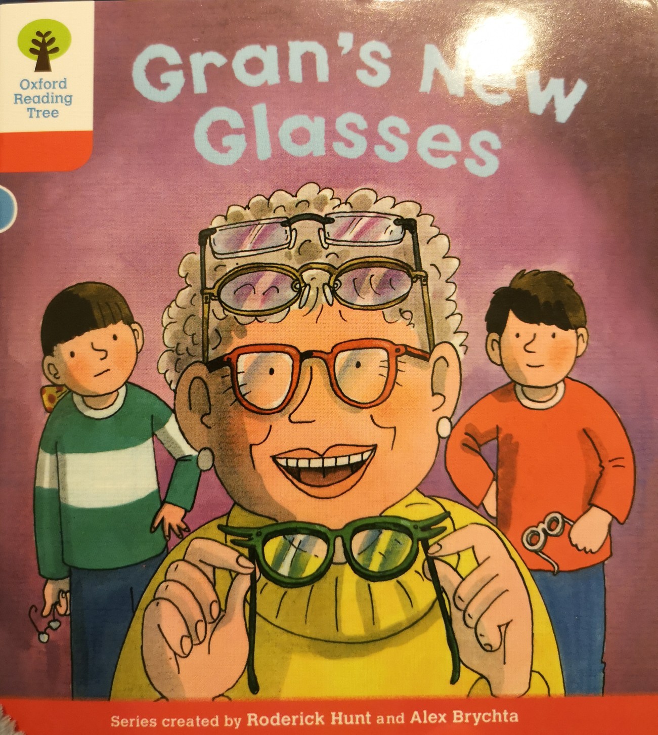 Gran's new glasses