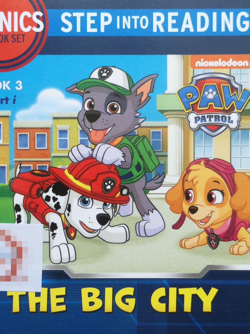 Step into reading -Paw Patrol -The Big City