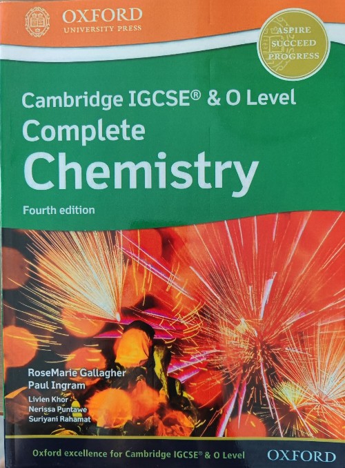 Cambridge  IGCSE & O Level Complete Chemistry Fourth Edition