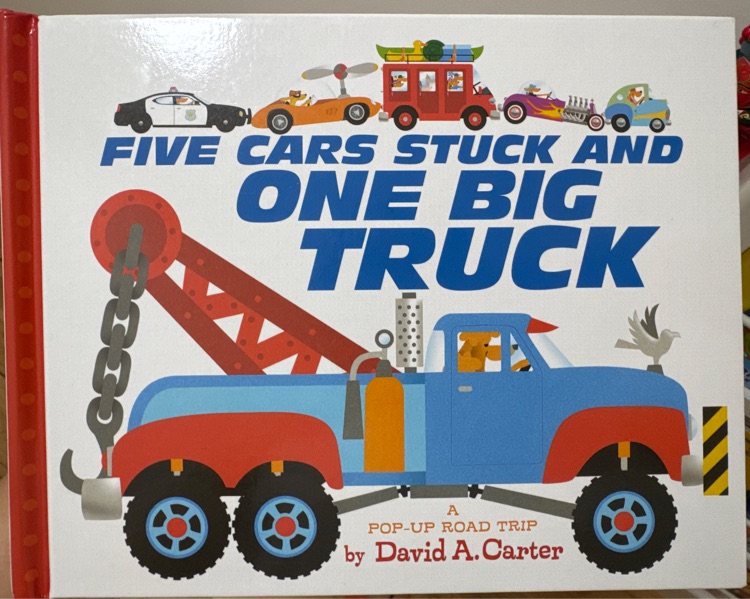 蓋世童書 車車救援隊(duì) Five Cars Stuck And One Big Truck 車車救援隊(duì)(1本)