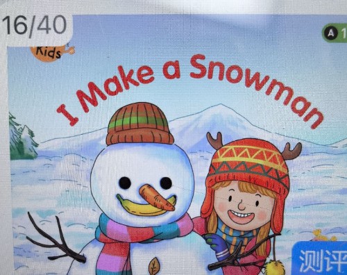 I Make a Snowman