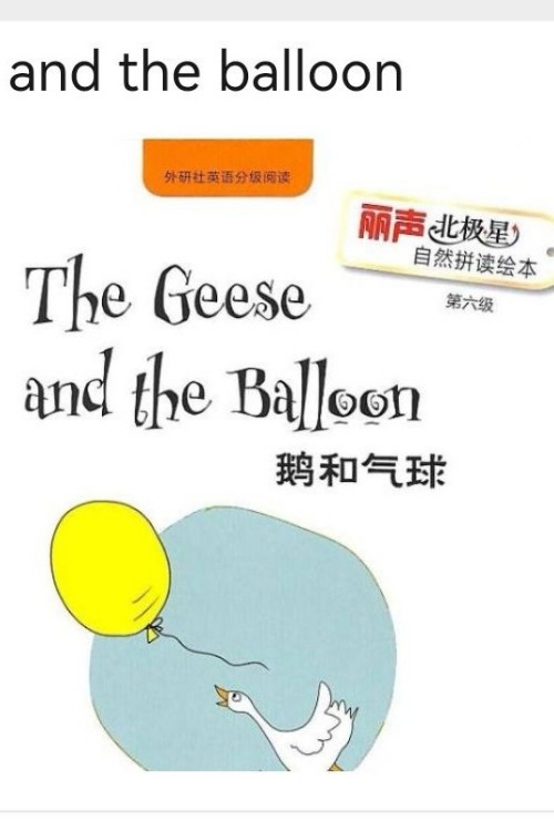 the geese and the balloon