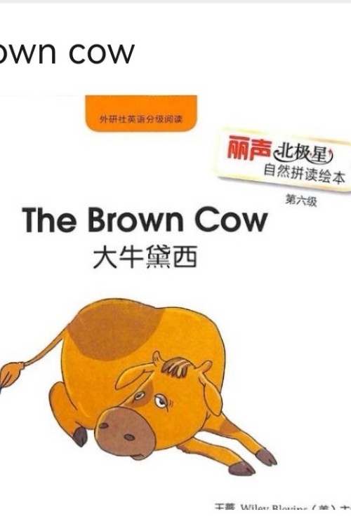 the brown cow