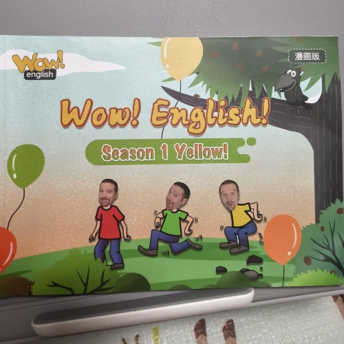 Wow! English!臺詞本season 1 yellow