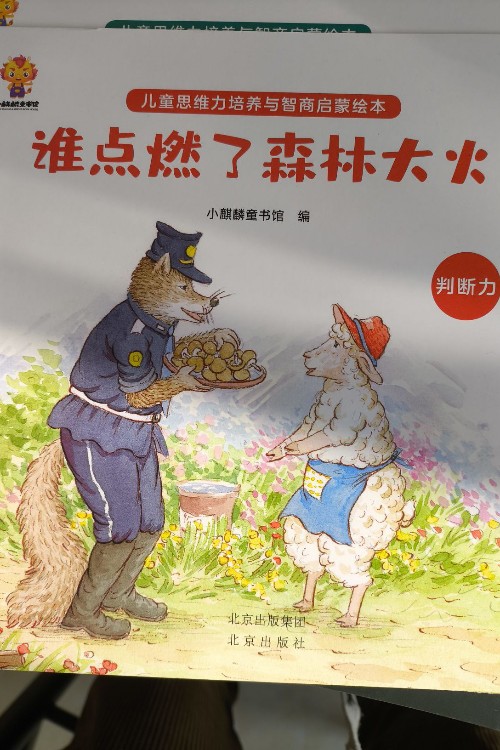 兒童思維力培養(yǎng)與智商啟蒙繪本: 誰點燃了森林大火