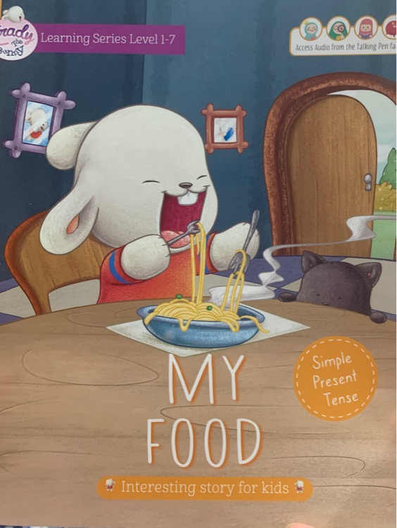 brady the bunny L1-7 My Food