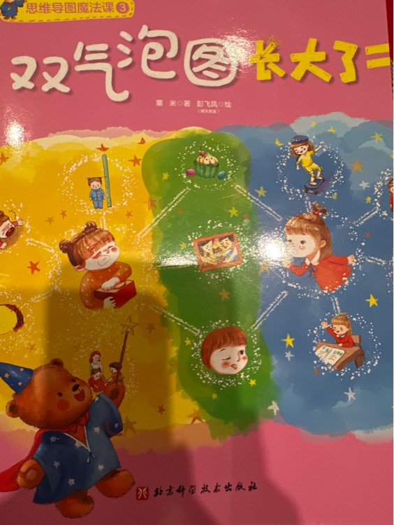 思維導(dǎo)圖魔法課雙氣泡圖長大了