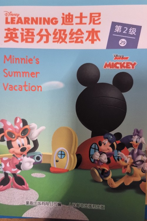 迪士尼 L2 29 minnie's summer vacation