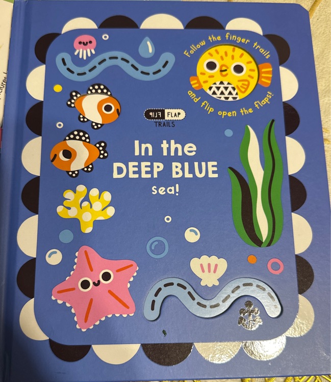 in the deep blue sea!