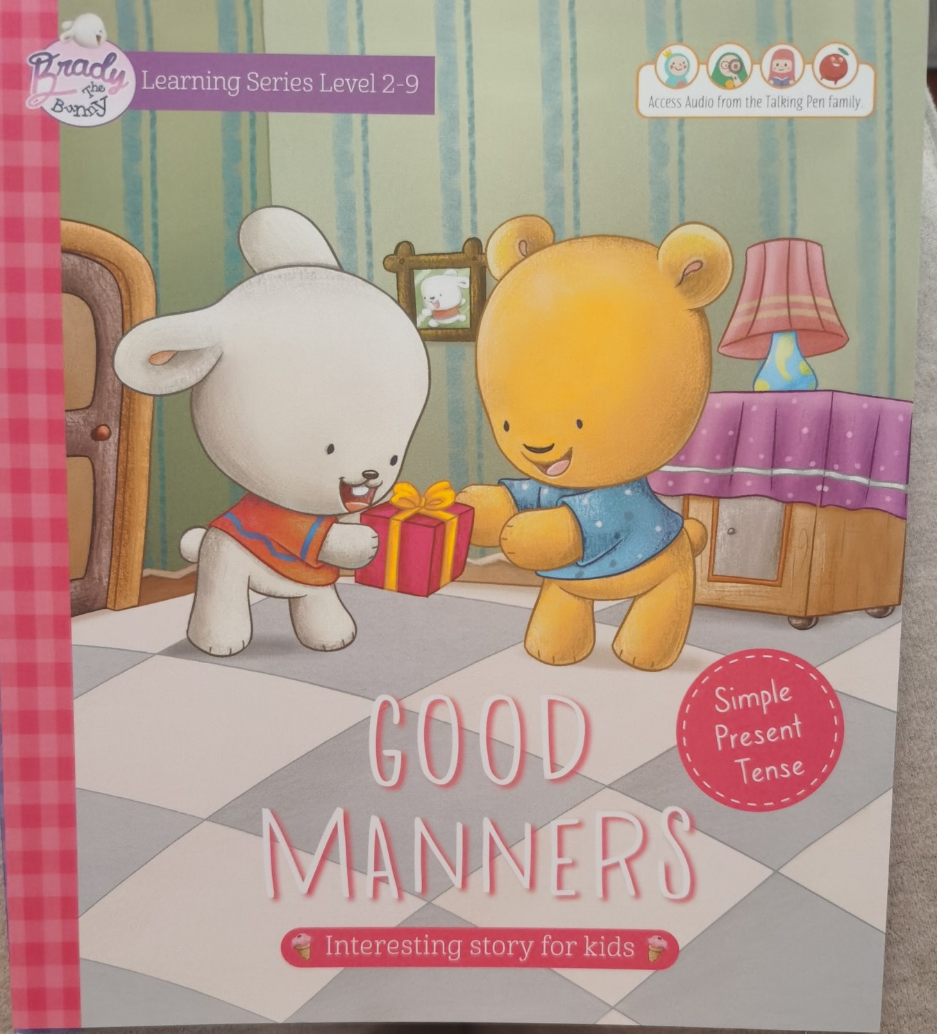 Brady the bunny L2-9 good manners