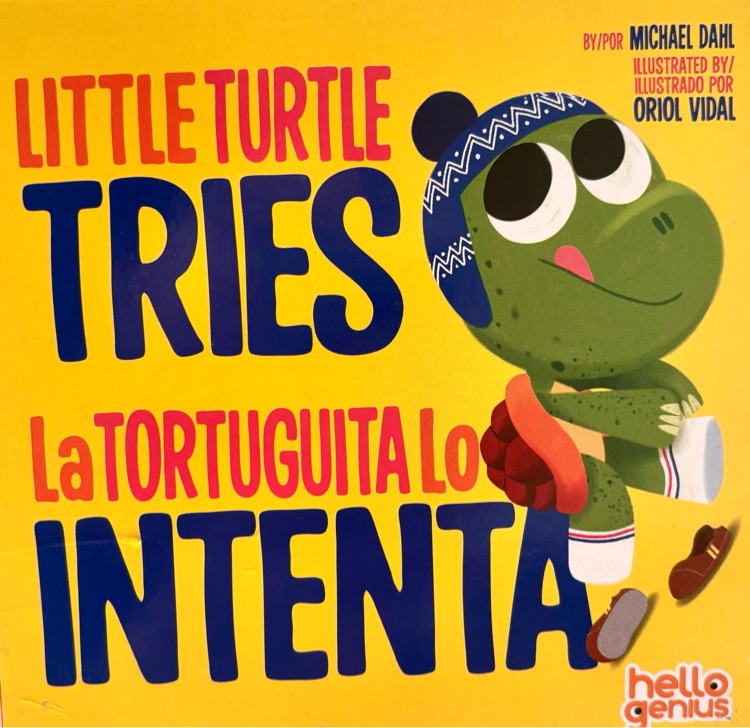 Little turtle tries