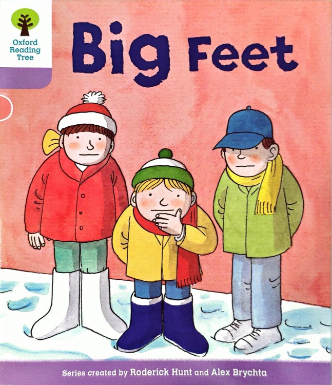 Oxford Level 1+ :Big feet