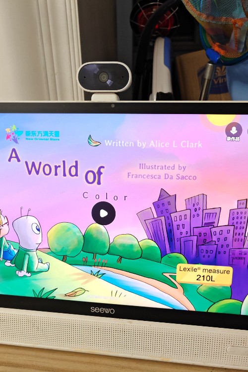 a world of color