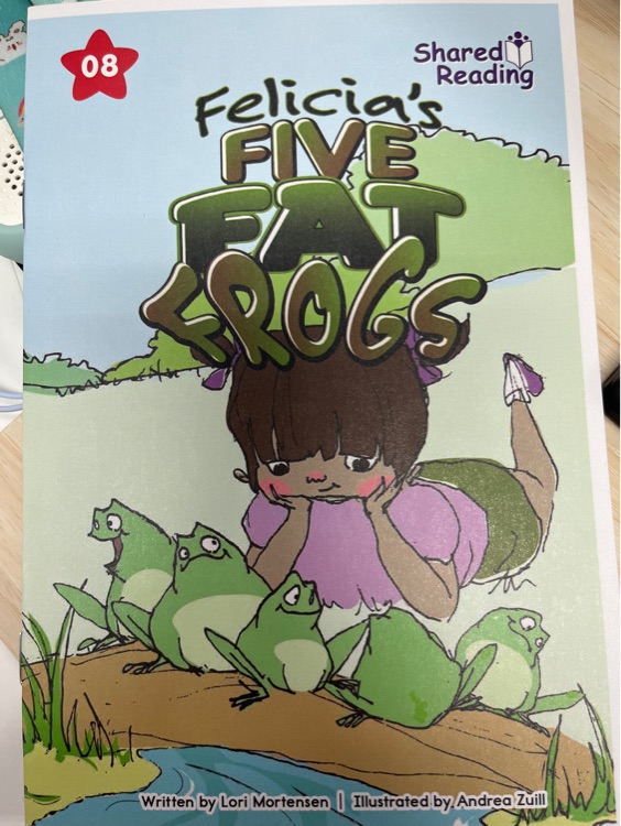 Felicia's five fat frog