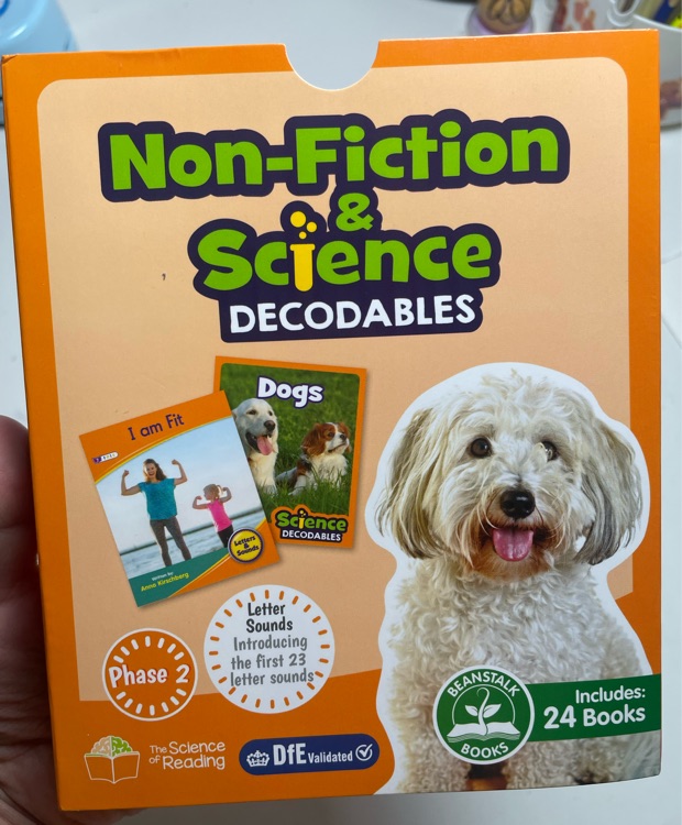 Junior phase 2 Non-Fiction&Science Decoables