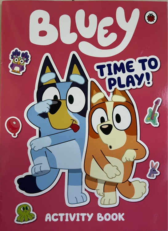 Bluey time to play!